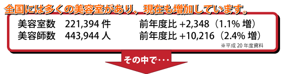 高齢化/不景気がチャンスになる：美容フランチャイズ molle/モーレ